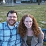 Hanging out at the park near our home with our family.