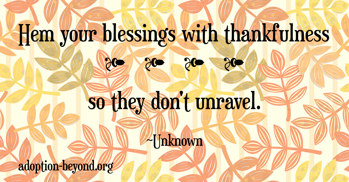 Quotes about being thankful, quotes about blessings