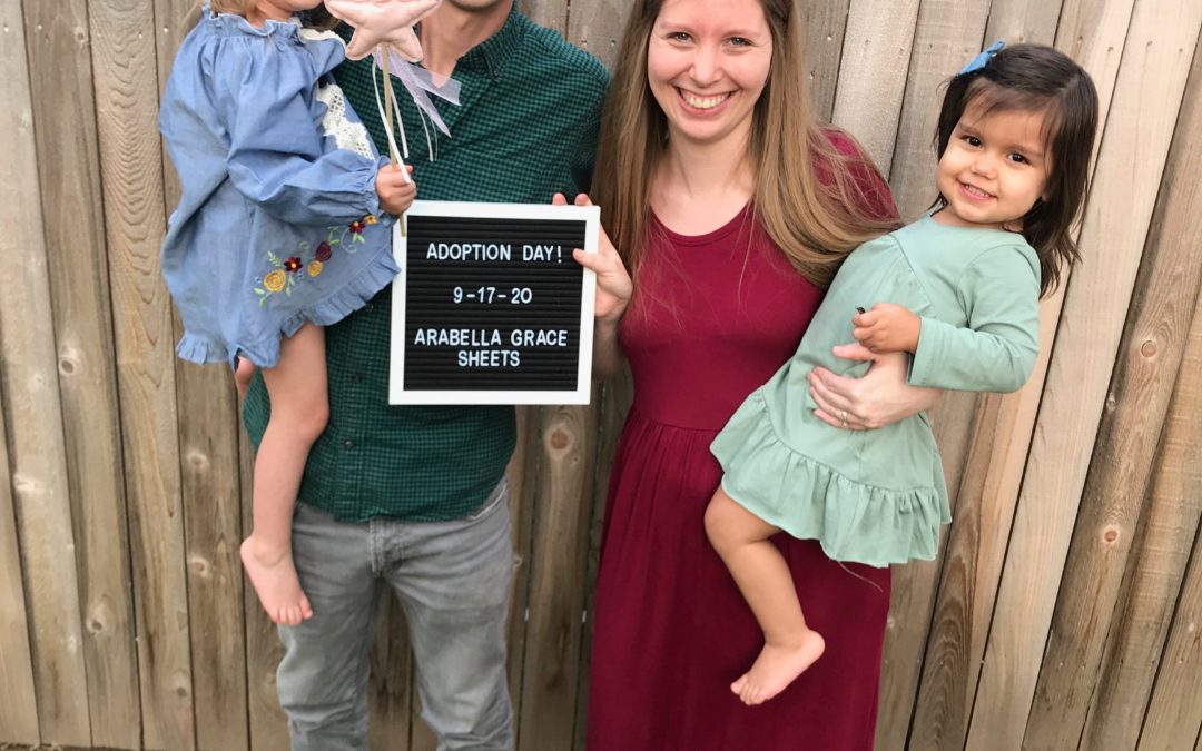 Adoption Story from Adoption & Beyond Team Member: Brittany Sheets