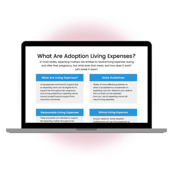 What Are Adoption Living Expenses