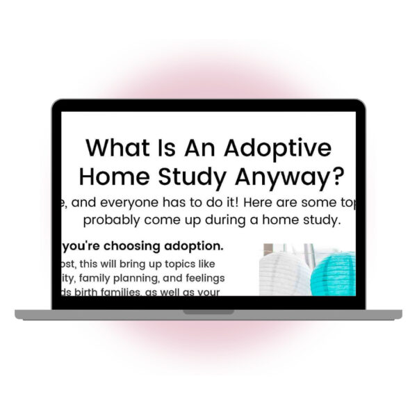 What Is an Adoptive Home Study