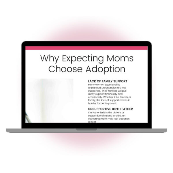 Why Expecting Moms Make an Adoption Plan