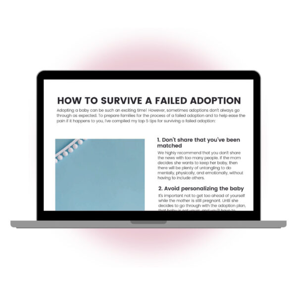 How to Survive a Failed Adoption