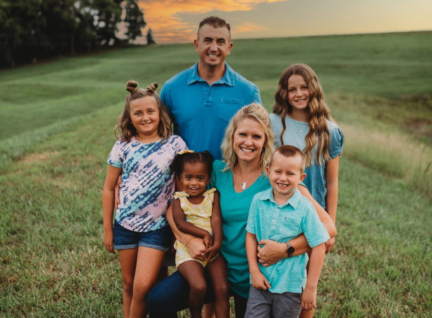 Emily and Kellen, adoptive family, Adoption and Beyond.