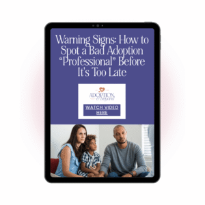 Warning Signs How to Spot a Bad Adoption “Professional” Before It's Too Late